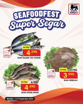Promo ikan segar Superindo 14 September 2025. (ig superindo)